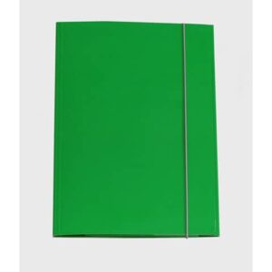 Cartella a tre lembi con elastico Cartotecnica del Garda 25x34,5 cm 0,8 mm