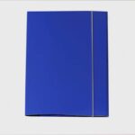 Cartella a tre lembi con elastico Cartotecnica del Garda 25x34 cm 0,8 mm