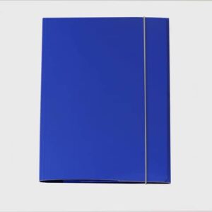 Cartella a tre lembi con elastico Cartotecnica del Garda 25x34 cm 0,8 mm