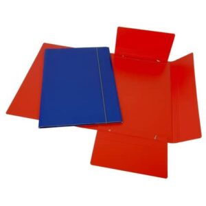 Cartella a tre lembi in presspan Cartotecnica del Garda 35x50 cm colore