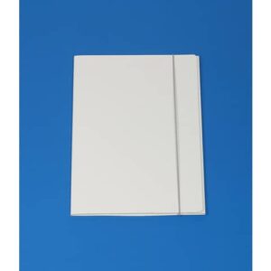 Cartella a tre lembi con elastico Cartotecnica del Garda 25x34 cm 0,8 mm