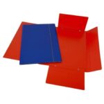 Cartella a tre lembi in presspan Cartotecnica del Garda 35x50 cm colore