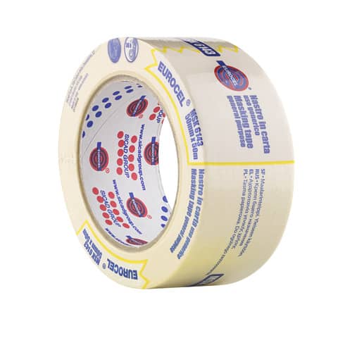 Nastro adesivo in carta Eurocel formato 50x50 mt