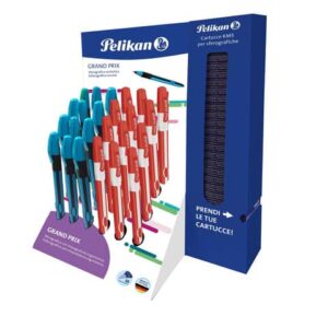 Espositore 24 penne sferografiche Grand Prix Pelikan con cartrucce