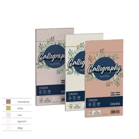 Buste Favini Calligraphy Nature per carta da lettere 100 g/m² conf. 25