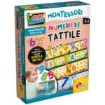 Gioco in scatola Lisciani metodo Montessori Plus Numeriere Tattile -
