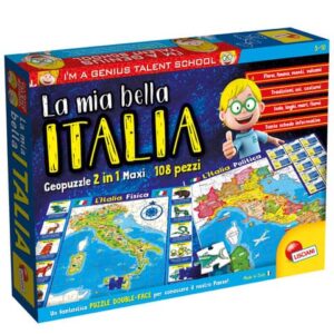 Gioco in scatola Lisciani I'm a Genius Puzzle La Mia Bella Italia -