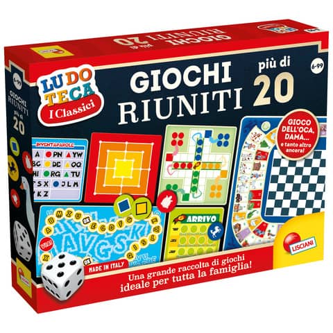 Gioco in scatola Lisciani Ludoteca Il Gioco Riuniti -