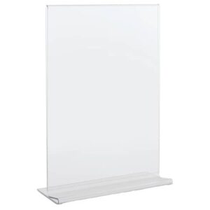 Portadepliant in PET Lebez con base a T formato A5 15x21cm -