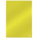 Esselte Crystal A4 L-shaped PVC file folder 25 pack