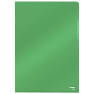 Cartellina a L in PVC Esselte Crystal A4 conf. da 25 pezzi