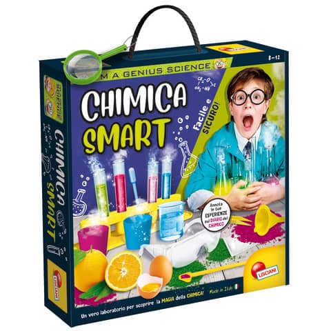 Gioco in scatola Lisciani I'm a Genius Laboratorio Chimica Smart -