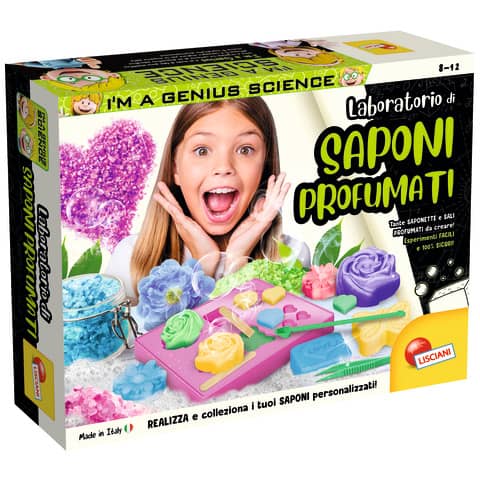 Gioco in scatola Lisciani I'm a Genius Laboratorio dei Saponi