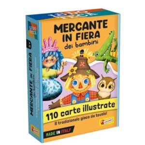 Gioco in scatola Lisciani Ludoteca Le Carte dei Bambini Mercante in