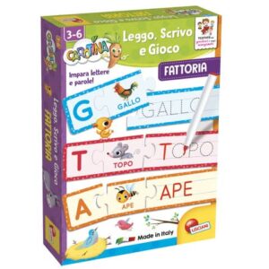 Gioco in scatola Lisciani Carotina Impara lettere e parole