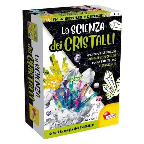 Gioco in scatola Lisciani I'm a Genius La Scienza dei Cristalli -
