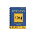 Blocco spiralato Fabriano 1264 schizzi 90 g 120 fogli A4 - spirale