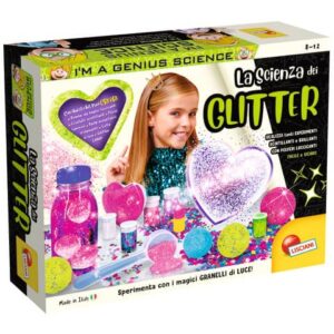 Gioco in scatola Lisciani I'm a Genius Laboratorio Scienza dei Glitter -