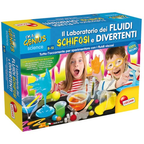 Gioco in scatola Lisciani I'm a Genius Laboratorio Fluidi Schifosi e