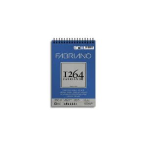 Blocco da disegno spiralato 1264 200 g - 40 fogli neri