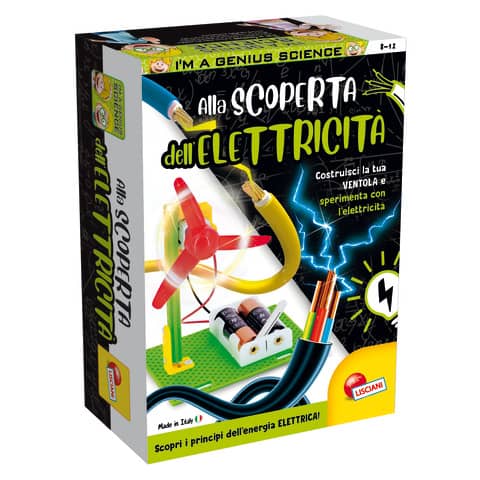 Gioco in scatola Lisciani I'm a Genius Alla Scoperta dell'Elettricità -