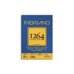 Blocco collato Fabriano 1264 schizzi 90 g A4 - 100 fogli -