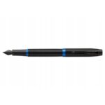 Parker IM Vibrant Ring fountain pen F-tip blue ink