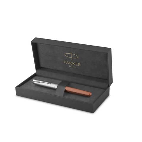 Sonnet Parker Sonnet fountain pen F-tip black ink Orange CT