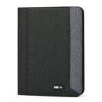 Portablocco City Time Dual A5 in tessuto tecnico - 20x25,5 cm - nero -