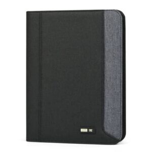 Portablocco City Time Dual A5 in tessuto tecnico - 20x25,5 cm - nero -