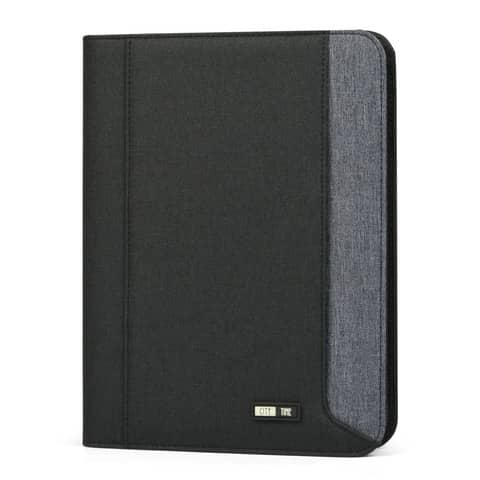Portablocco City Time Dual A5 in tessuto tecnico - 20x25,5 cm - nero -
