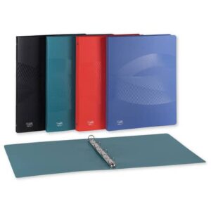 Raccoglitore a 4 anelli in PPL riciclato Osmose D 15 - 22x30 cm - conf. da 20