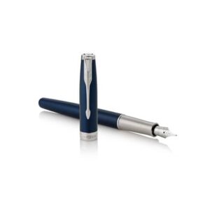Penna stilografica Parker Sonnet Lacquer Blue 18K "F" nero