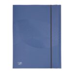 Favorit recycled three-flap file folder 124x33 cm light blue