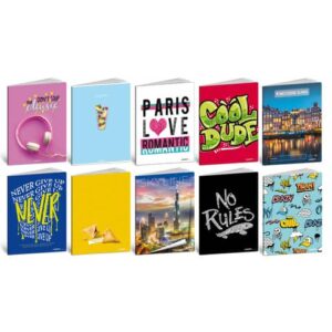 Quaderni Blasetti Girl formato A5 carta 80 g conf. 10 pezzi