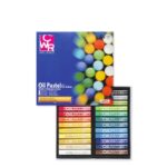 CWR round oil pastels 24 assorted colours -