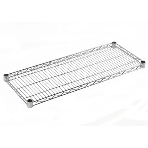 Ripiano per scaffalatura cromata Archimede Serena Group 35x60cm