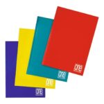 Maxi quaderno cartonato One Color  - A4 60 g/m2 - 240 facciate - 5M quadretti
