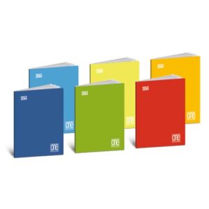 Quaderno Maxi One Color Impatto Zero A4 20+1 ff - 80 g/m2 - 5 mm conf. 12 pz -