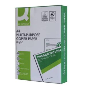 Carta per stampe e copie A4 Q-Connect 80 g/m²
