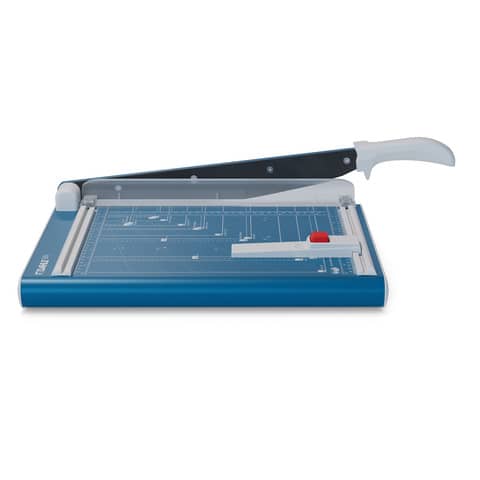 Taglierina a leva Dahle con pressino manuale max 15 fogli - luce 330-1,5 mm