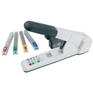Cucitrice da tavolo blocchi max 80 fogli Leitz 5551 grigio chiaro