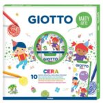 Pastelli a cera Giotto Party Set conf. 10 pezzi in 4 colori