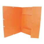 Cartellina a 3 lembi con elastico Q-Connect 24,3x32 cm cartoncino manilla