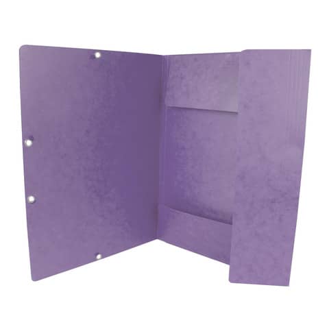 Cartellina a 3 lembi con elastico Q-Connect 24,3x32 cm cartoncino manilla