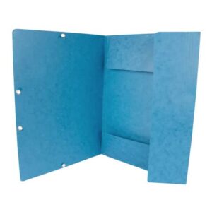 Cartellina a 3 lembi con elastico Q-Connect 24,3x32 cm cartoncino manilla